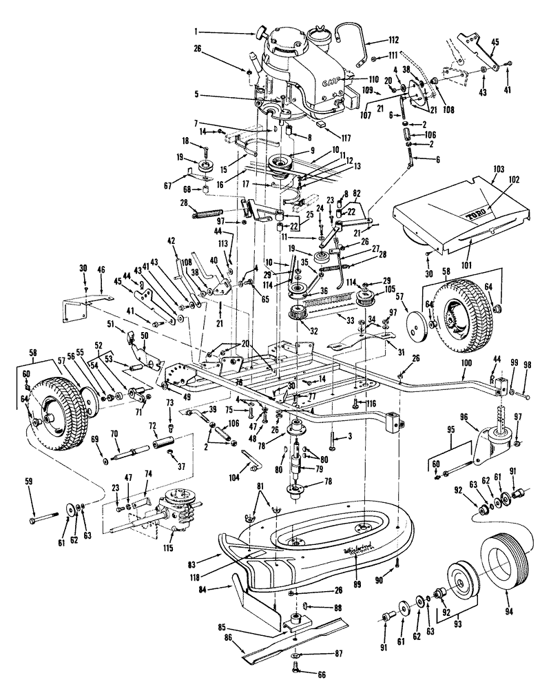 34in Hevi Duty Parts List