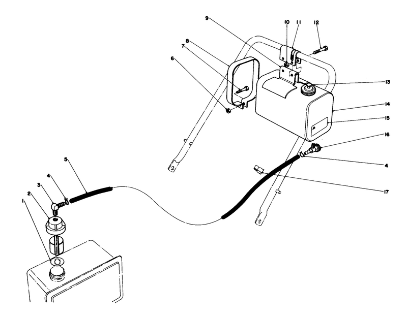 Remote Fuel Tank Kit No 28 5590 optional