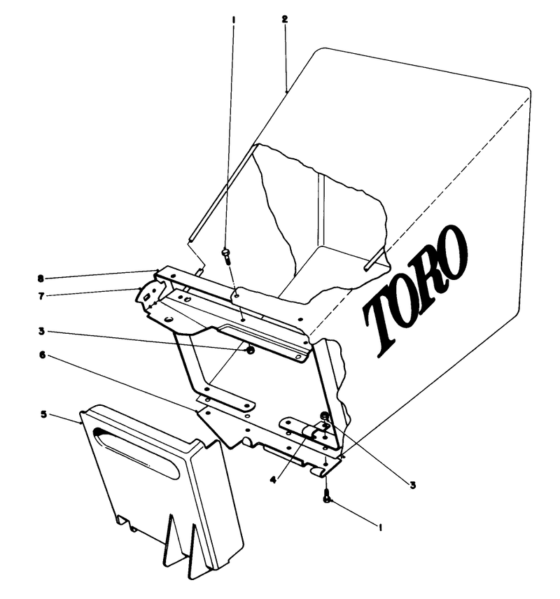 Grass Bag Assembly