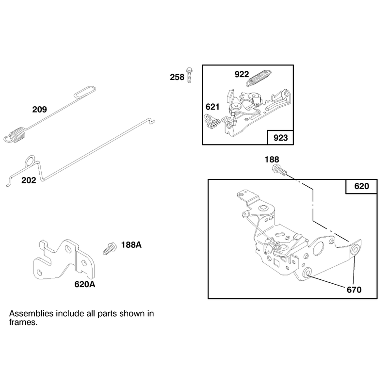 Engine Briggs and Stratton Model 12h802-0658-01