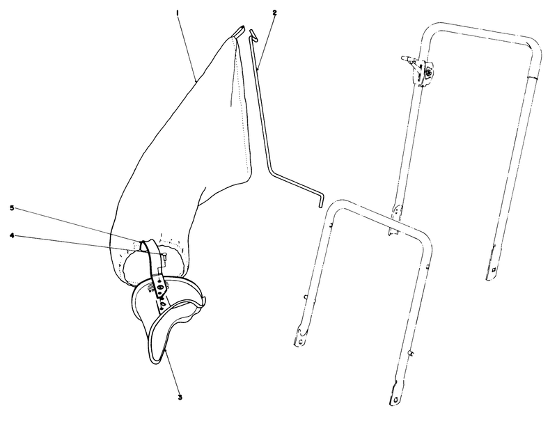 Grass Bagging Kit No 38 0050 optional