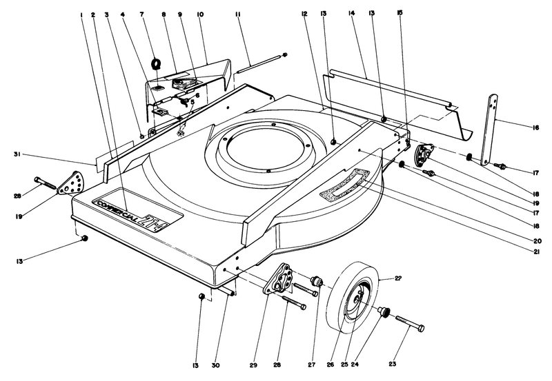 Mower Housing Assembly