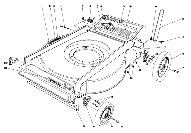 Mower Housing Assembly