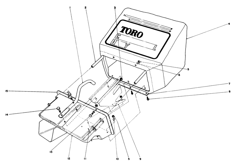 Grass Catcher Assembly