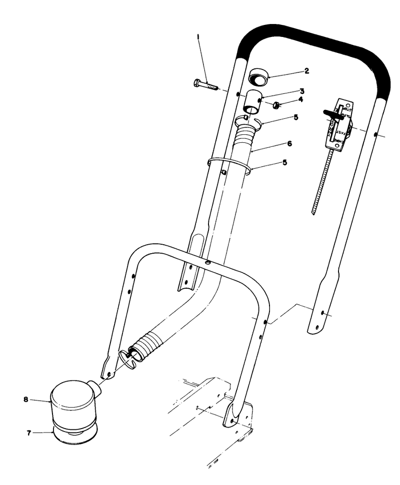 Remote Air Cleaner Kit No 43 6940 optional