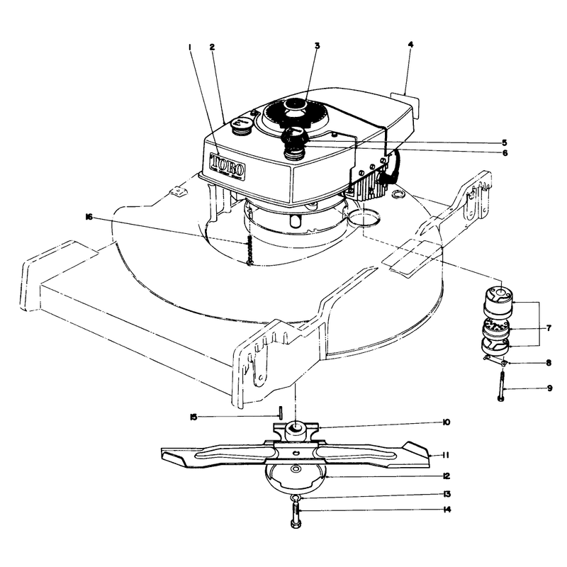 Engine Assembly Model No 20440