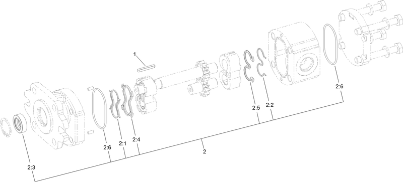 Hydraulic Pump Assembly No 116 9129