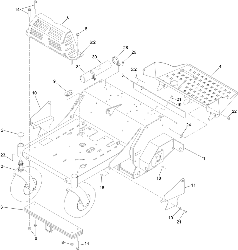 Main Frame Assembly
