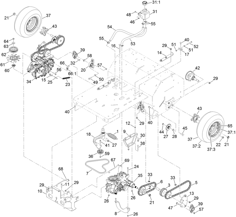 Ground Drive Assembly