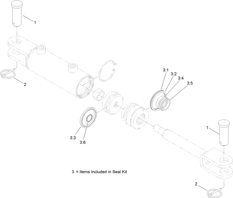 Hydraulic Cylinder Assembly No 116 6969