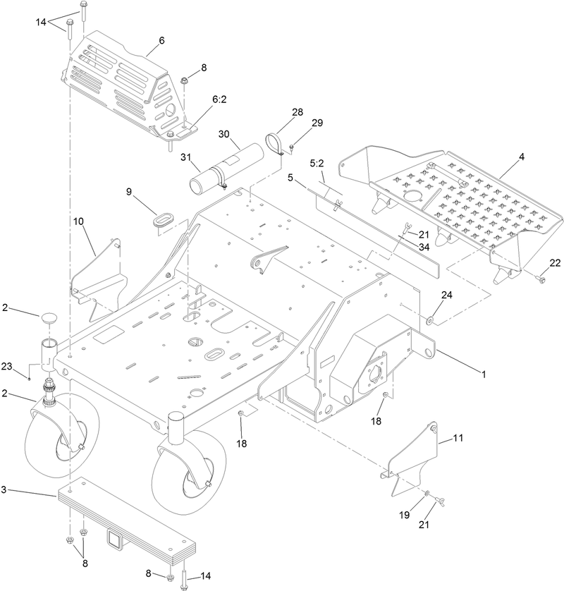 Main Frame Assembly