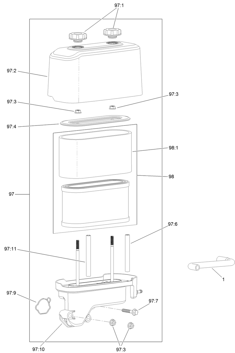 Air Intake and Filtration Assembly