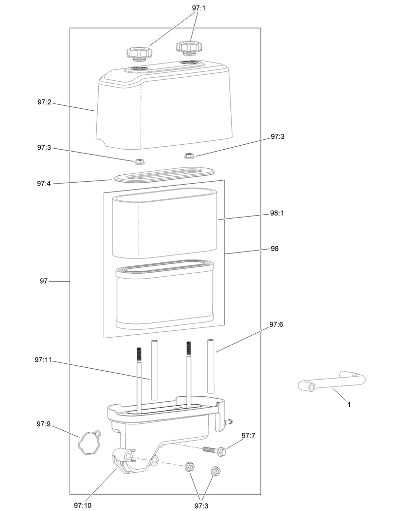 Air Intake and Filtration Assembly
