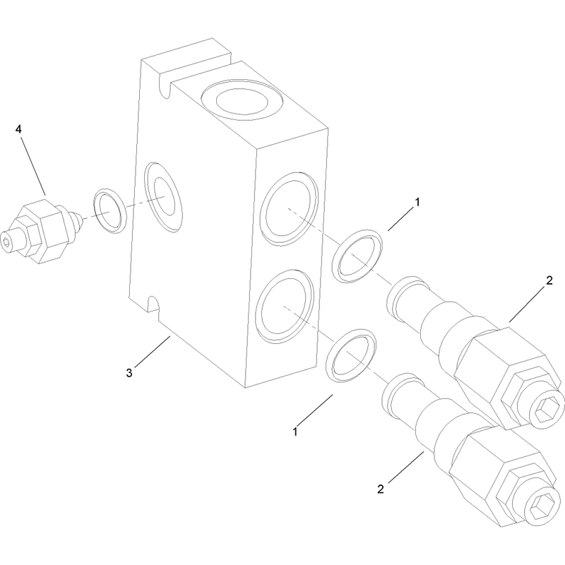 Counterbalance Valve Assembly No 99-3040