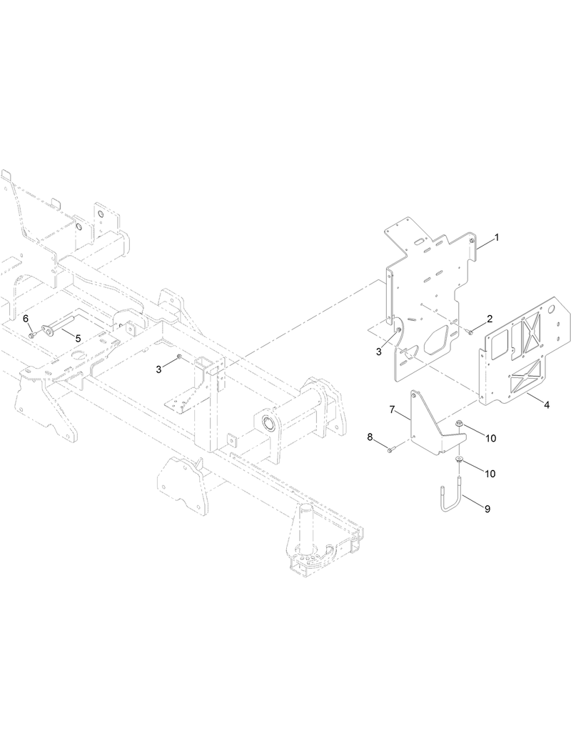 Electrical Plate Mount Assembly
