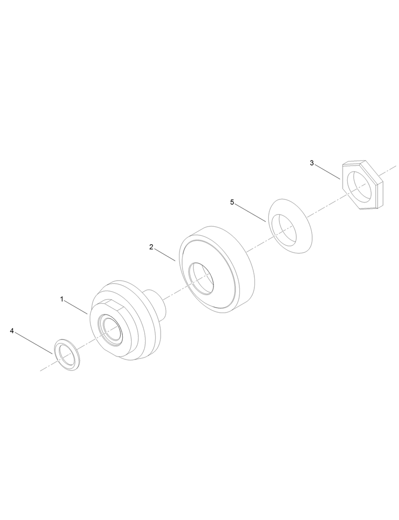 Gold Chrome Piston Assembly No AU112490