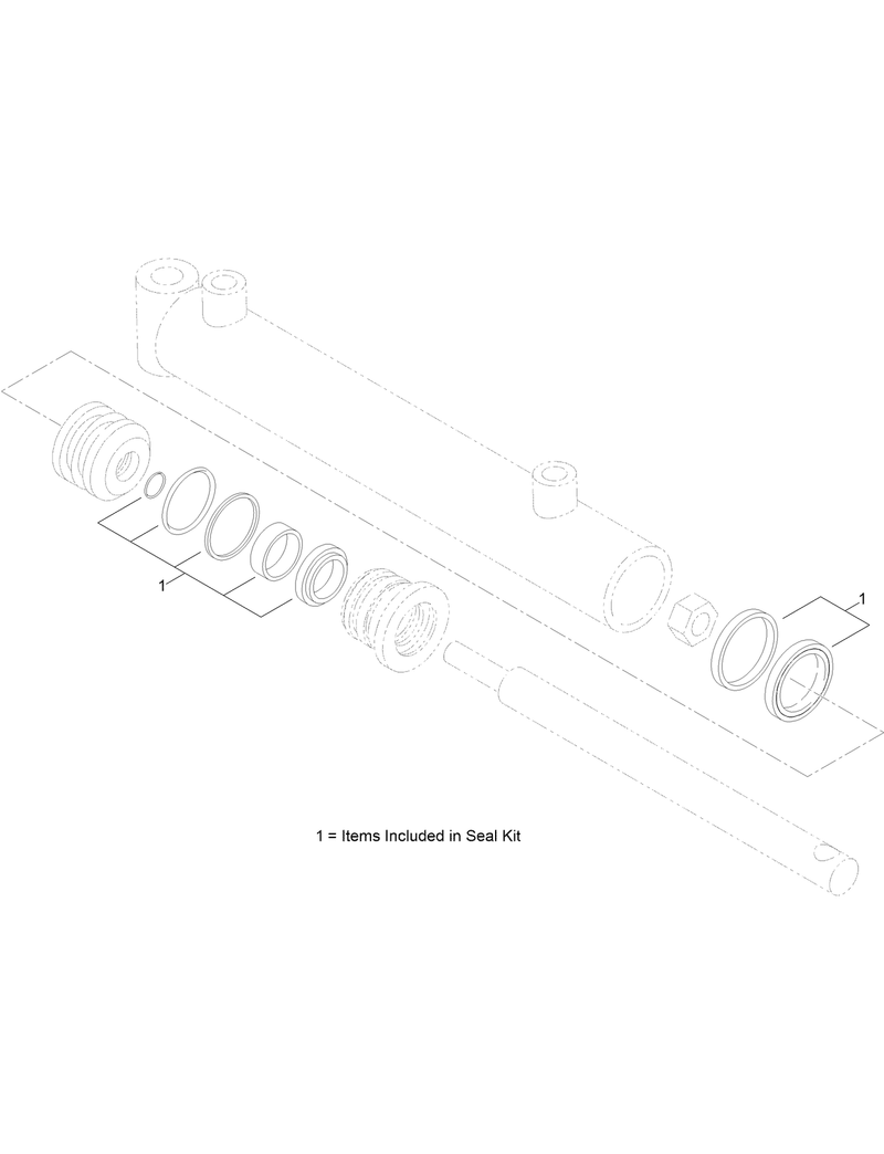 Hydraulic Cylinder Assembly No 132 5748