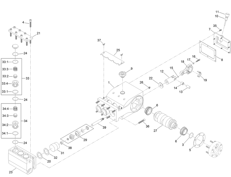 Mud Pump Assembly No 127 5314
