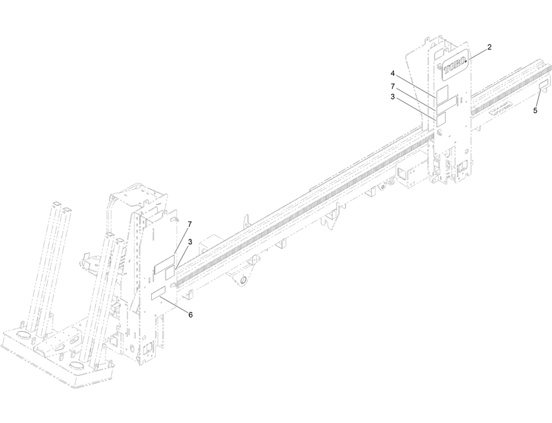 Thrust Frame Assembly No 132 4244