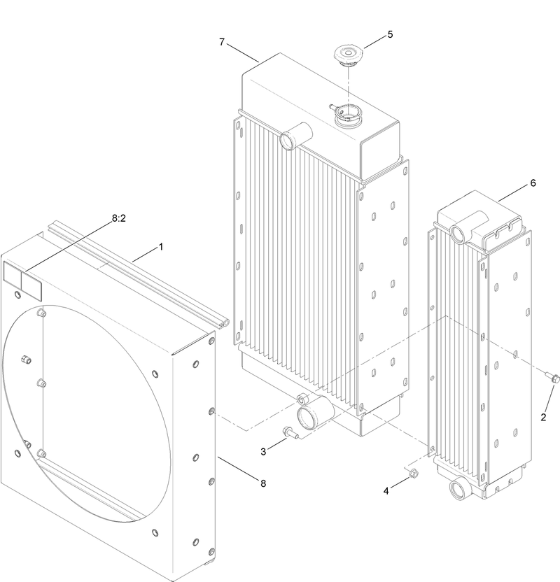Cooler Assembly No AU129486