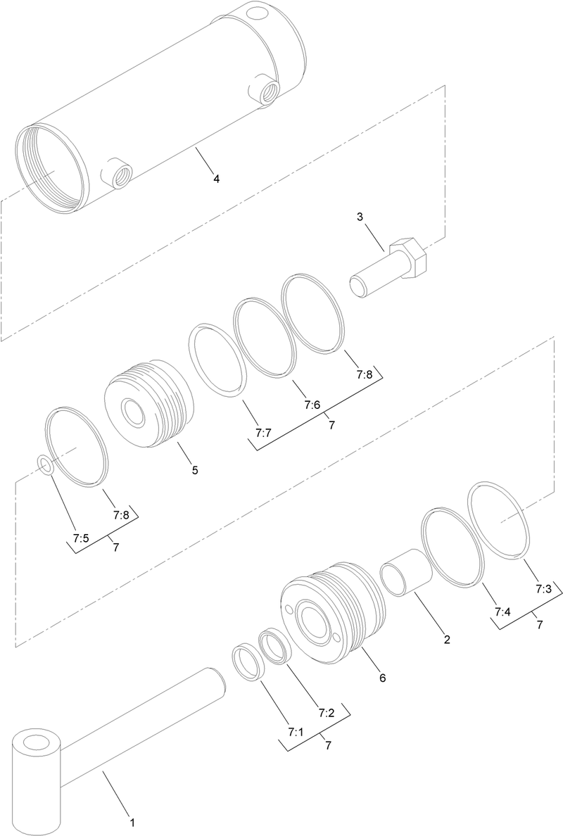 Hydraulic Cylinder Assembly No AU103989A1