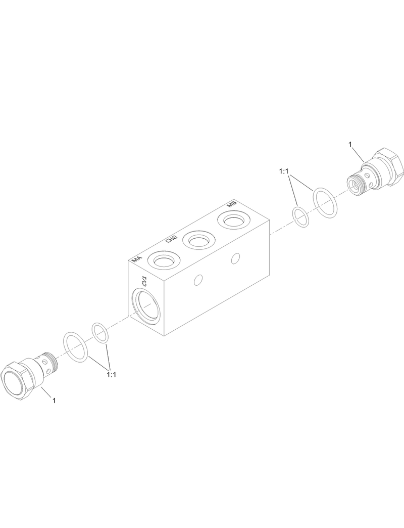 Charge Check Manifold Assembly No 137 5288