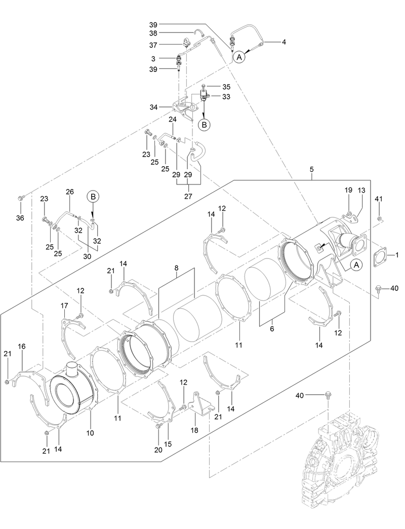 Diesel Particulate Filter Assembly