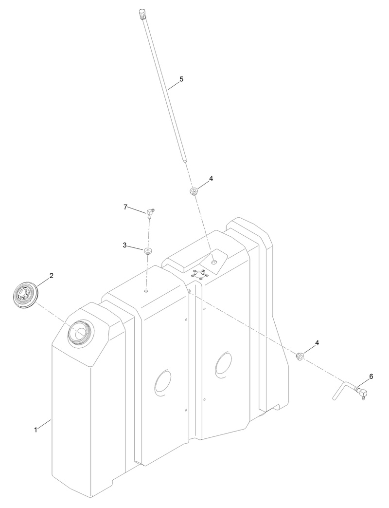Fuel Tank Assembly No 136 1572