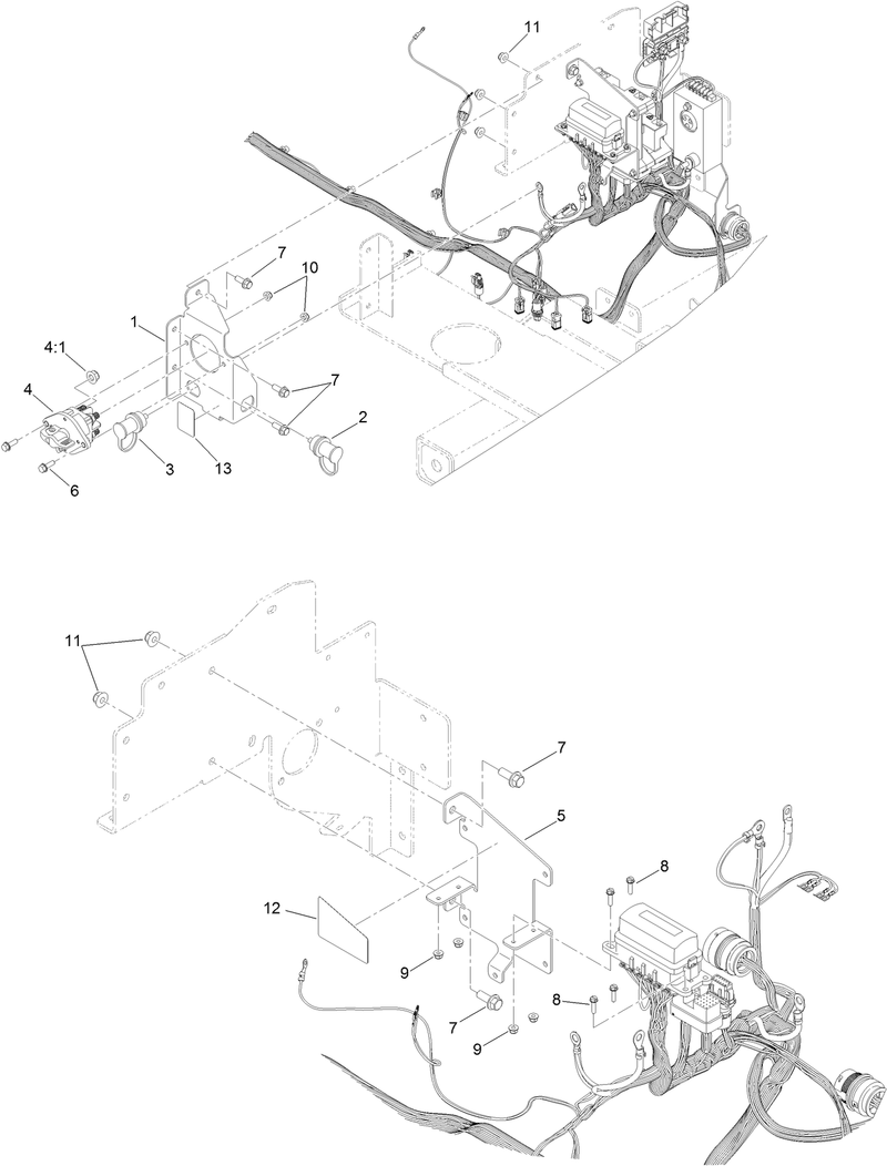 Fuse Block and Power Disconnect Assembly