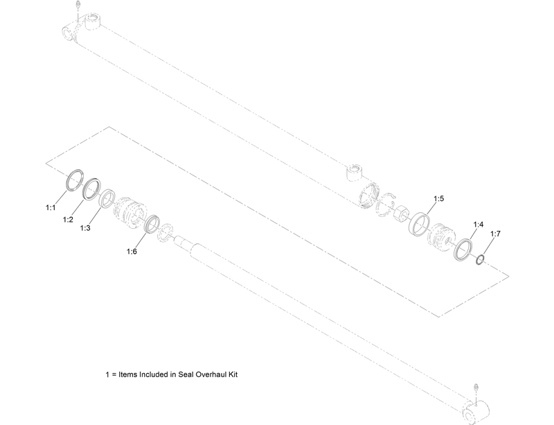 Hydraulic Cylinder Assembly No 133 5960