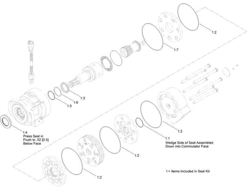 Hydraulic Motor Assembly No 132 5745