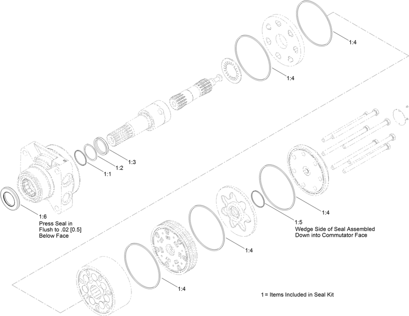 Hydraulic Motor Assembly No 132 5746