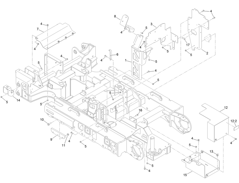 Main Frame Assembly No 131 0128