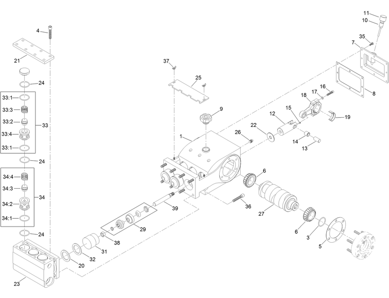 Mud Pump Assembly No 136 1615