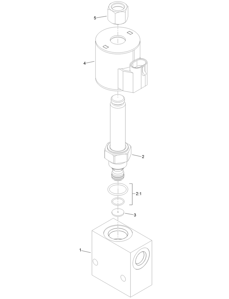 Proportional Relief Manifold Assembly No 136 8850