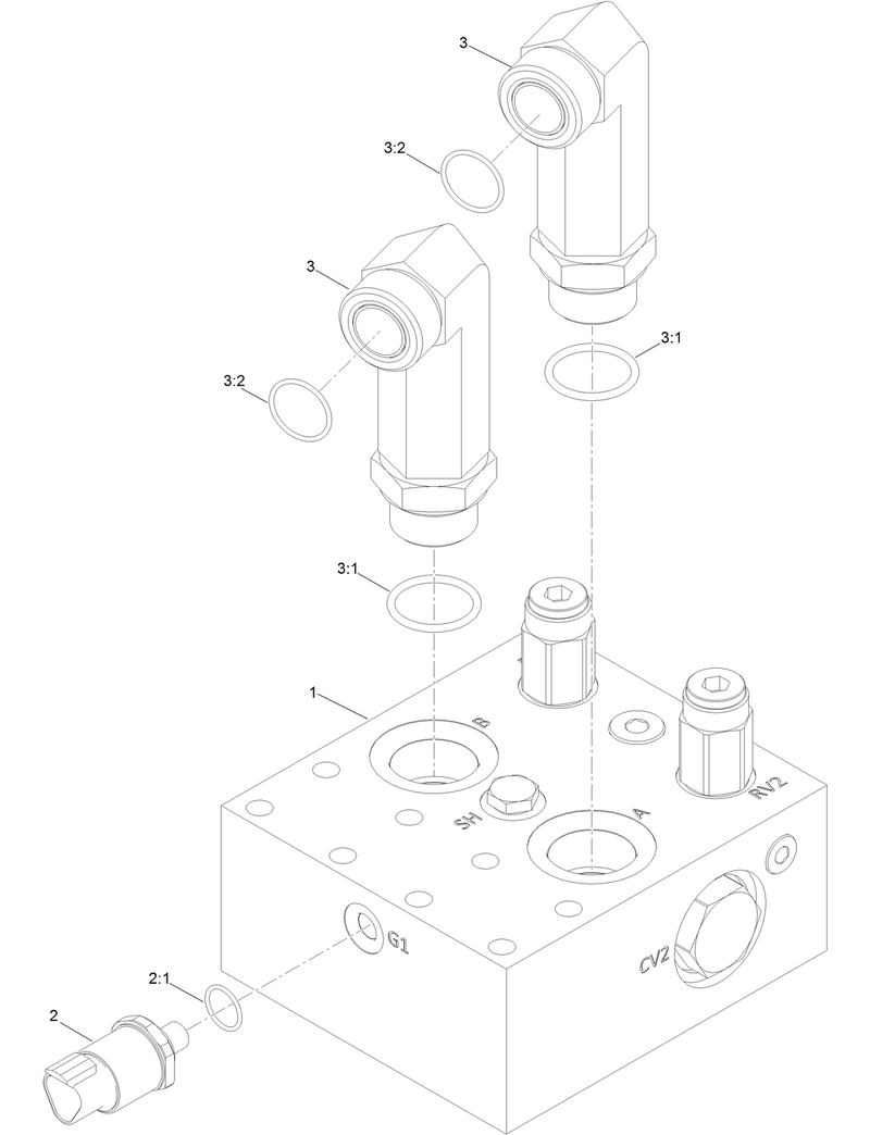 Rotary Relief Manifold Assembly