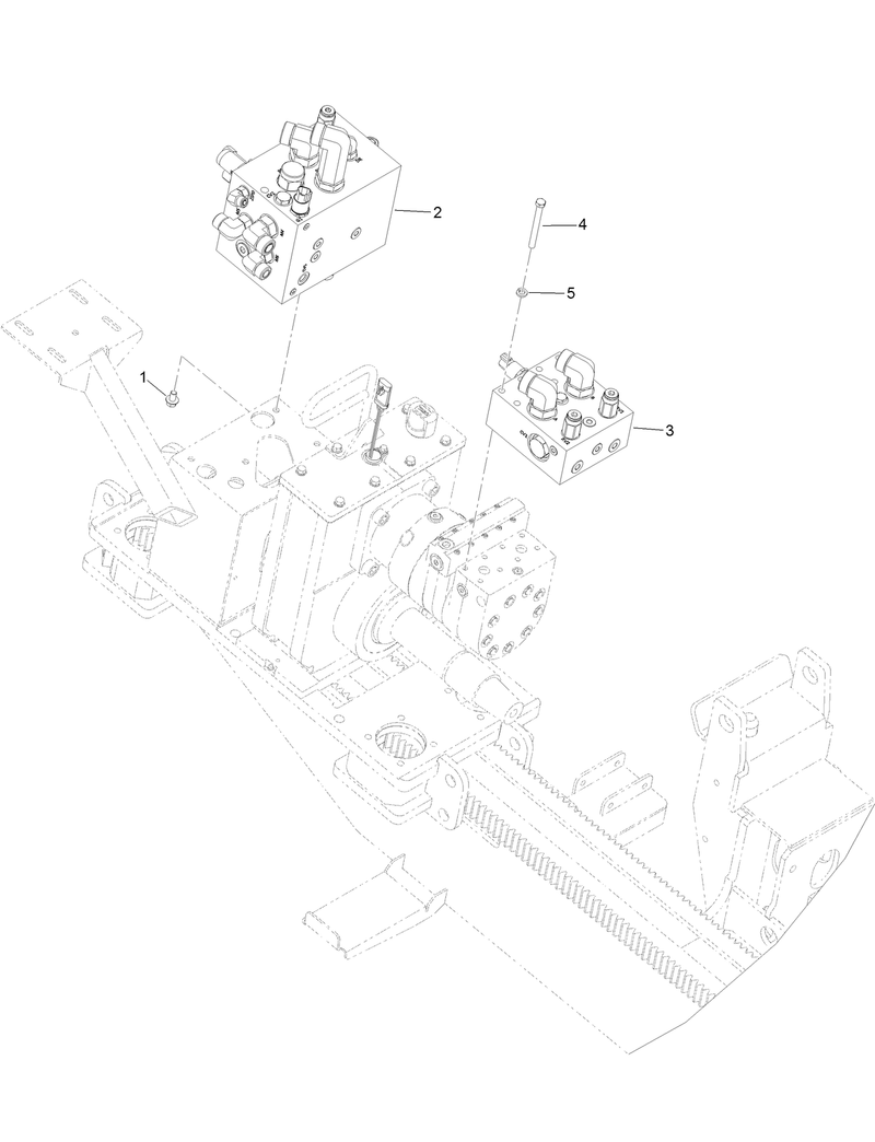 Thrust Manifold and Rotary Relief Manifold Assembly