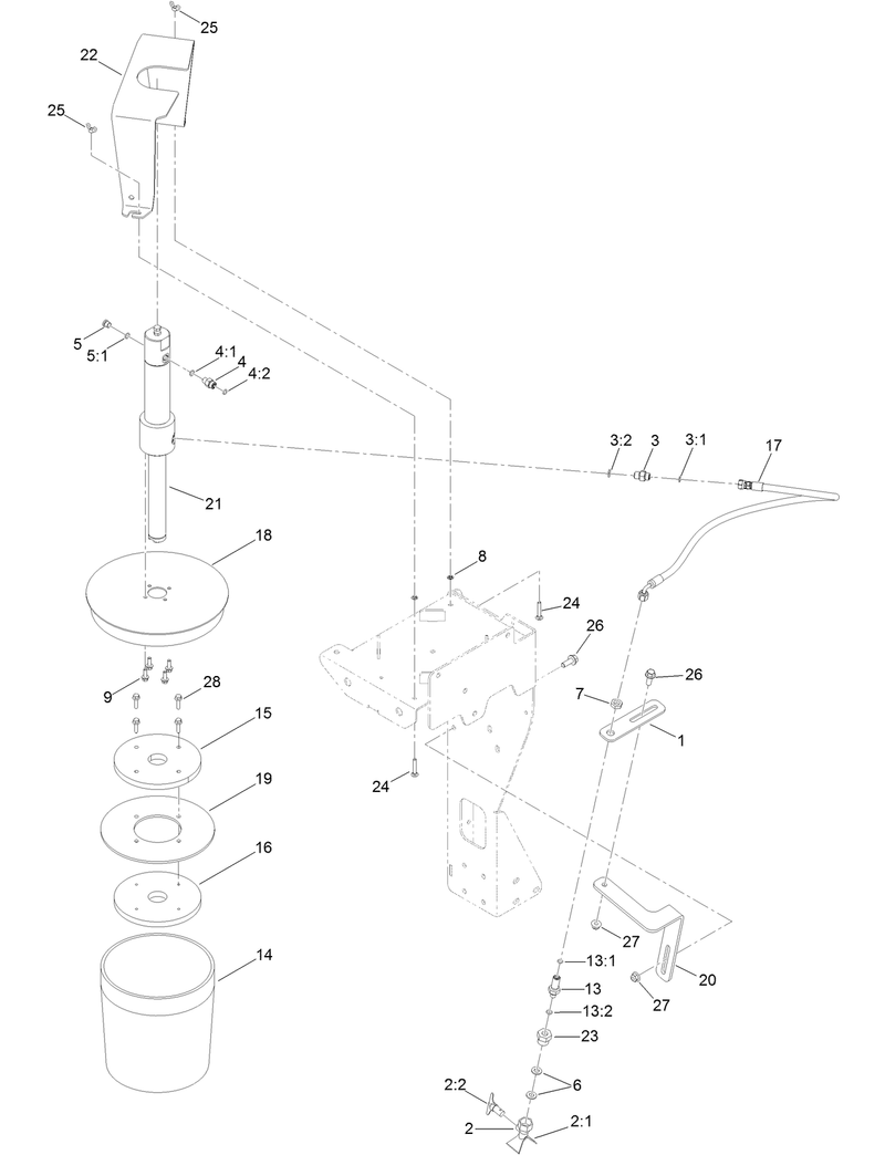 Tool Joint Lube Applicator Assembly