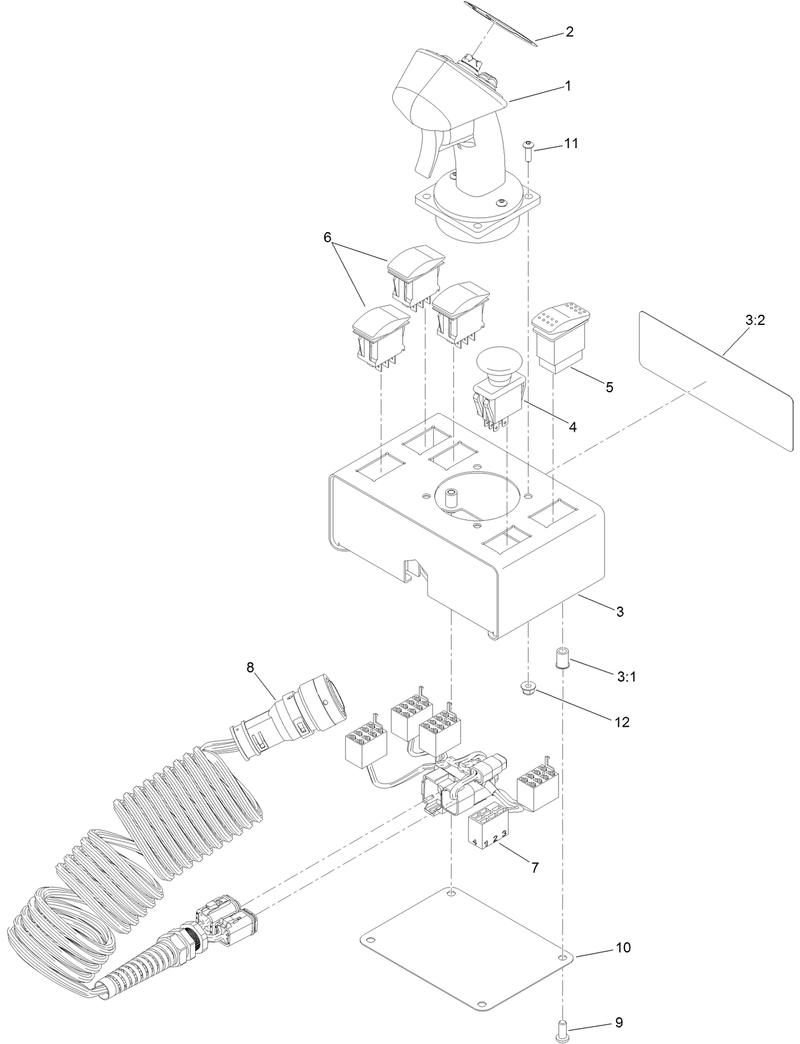 Travel Pendant Assembly No 137 5296