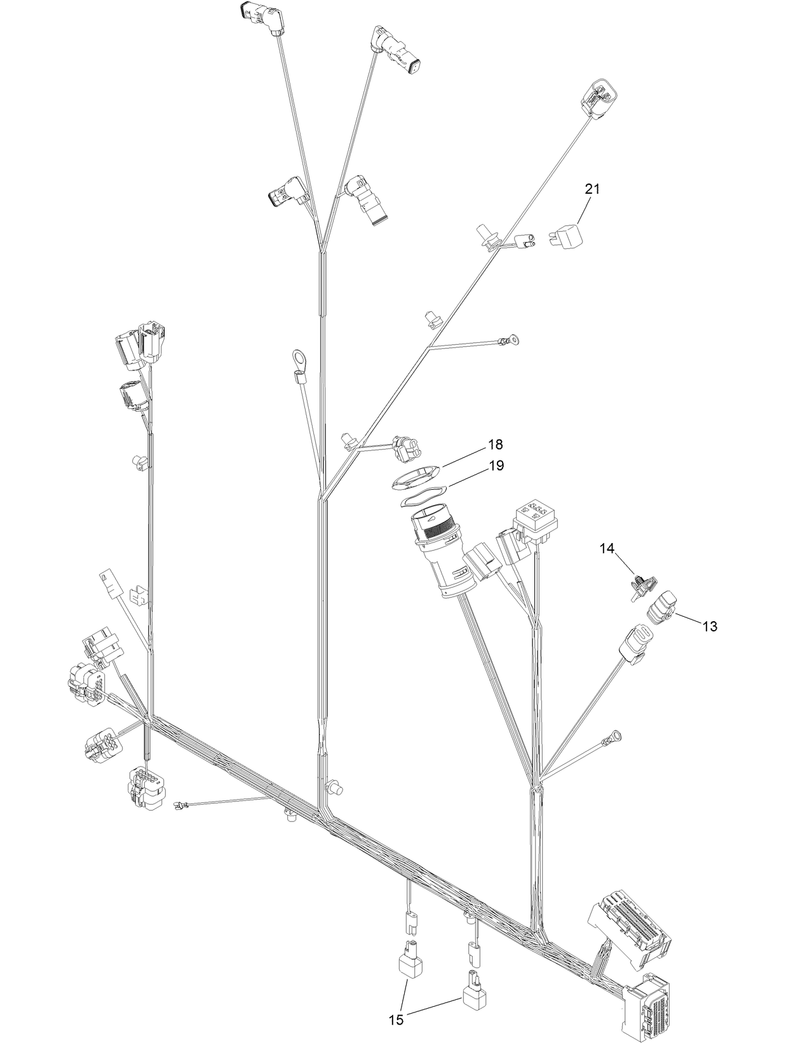 Wire Harness Assembly No 122 0811