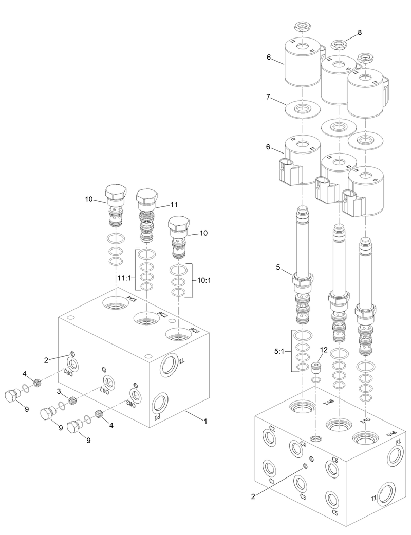Wrench Manifold Assembly No 133 5952