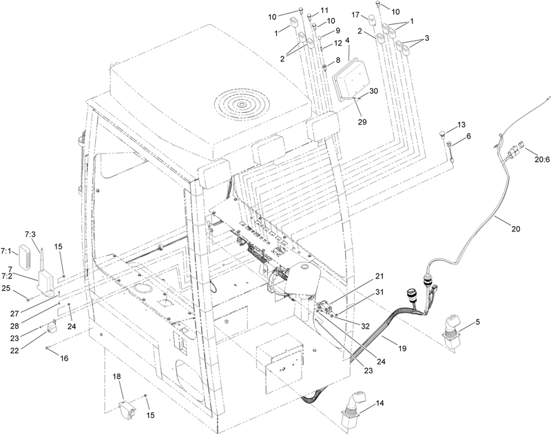 Cab Electrical Assembly