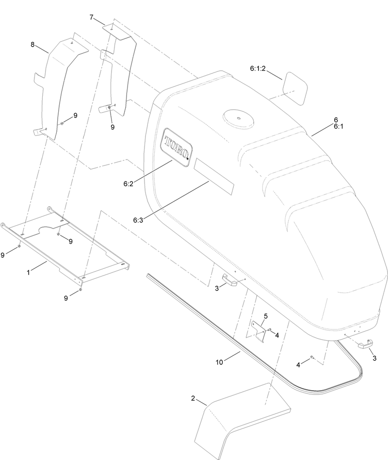 Front Hood Assembly No AU115517