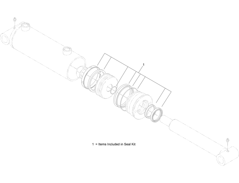 Hydraulic Cylinder Assembly No AU116285