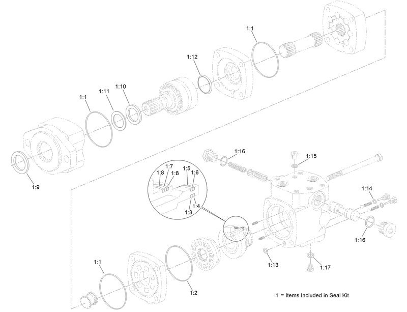 Hydraulic Motor Assembly No AU115604