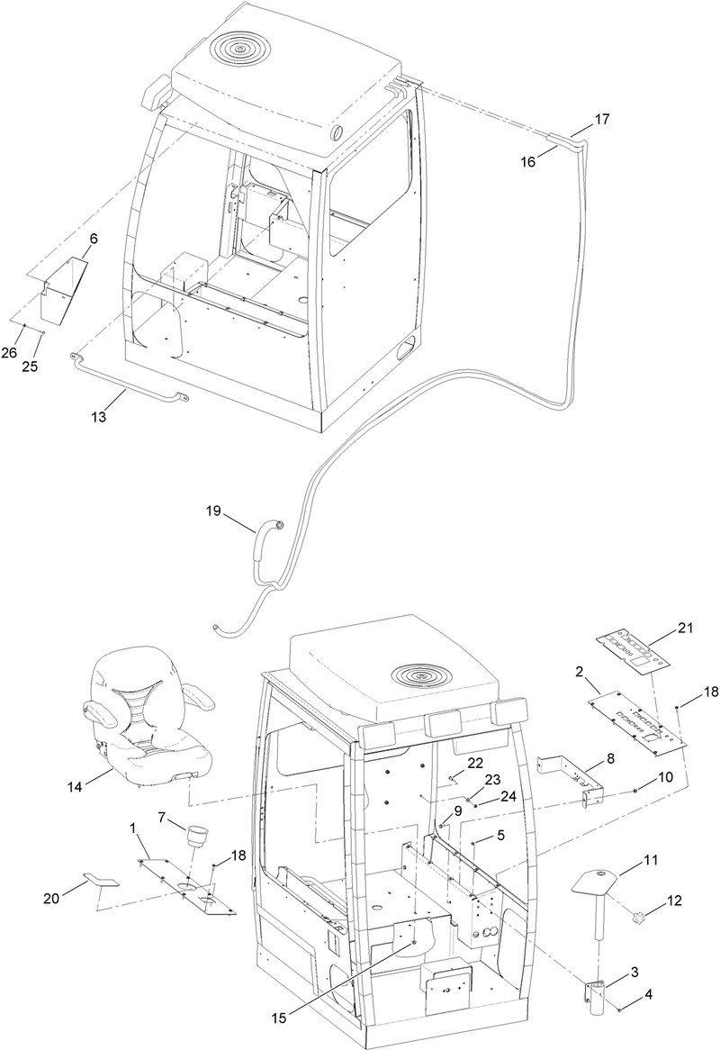 Operator Cab Assembly No 2