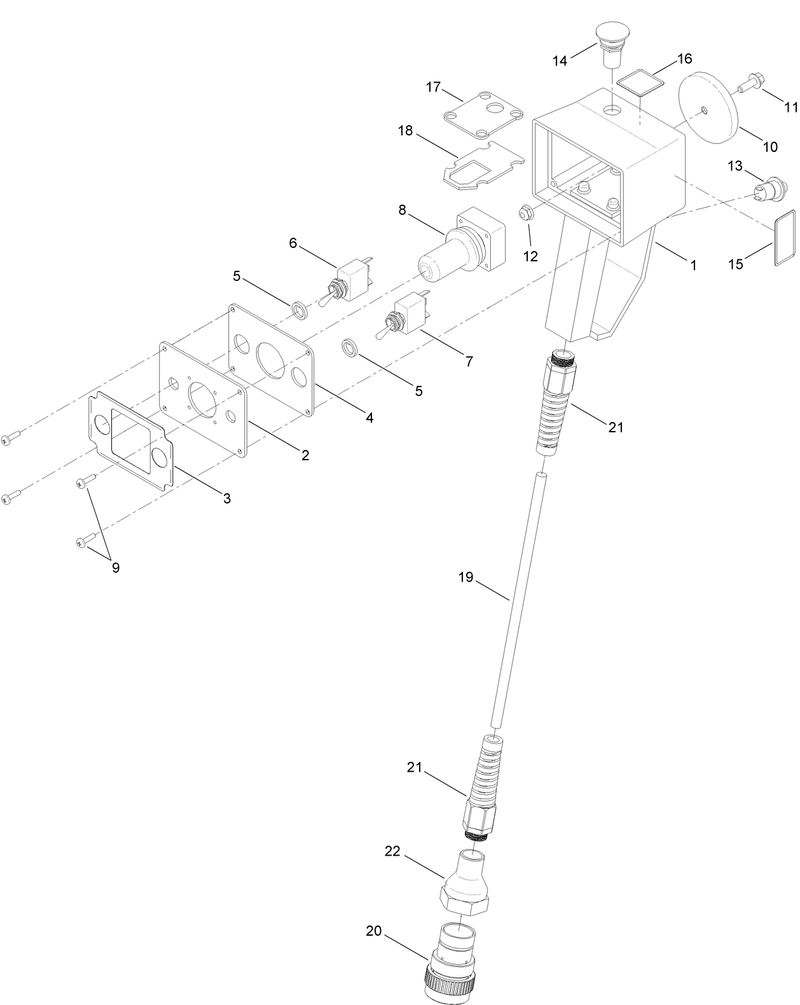 Travel Pendant Assembly No 125 1629