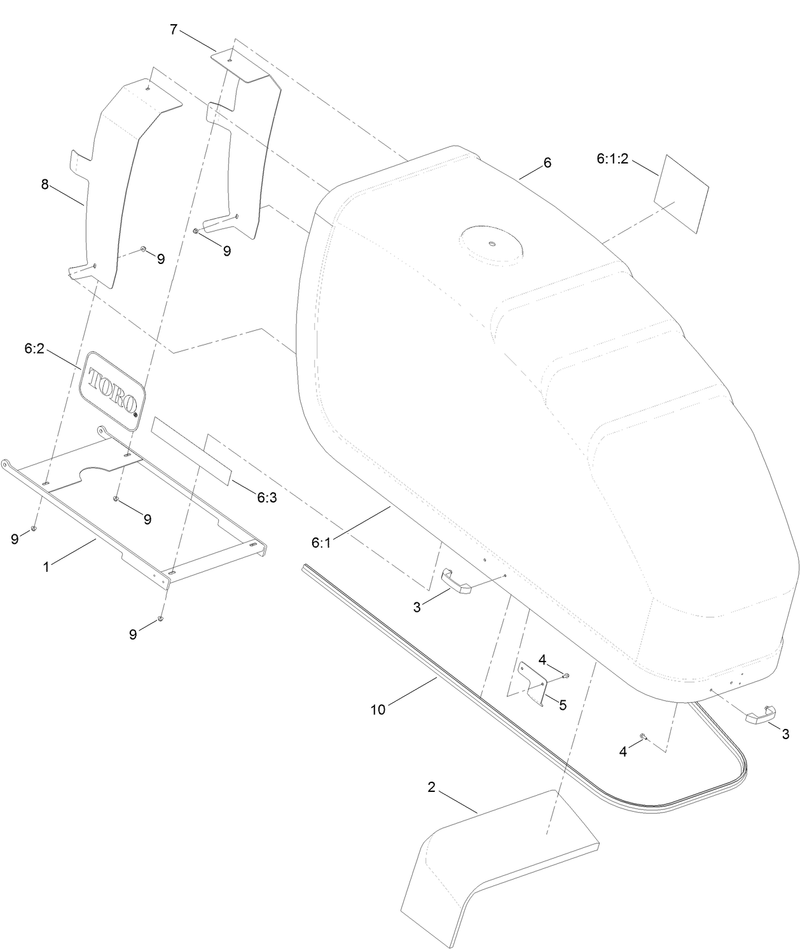 Front Hood Assembly No AU115517