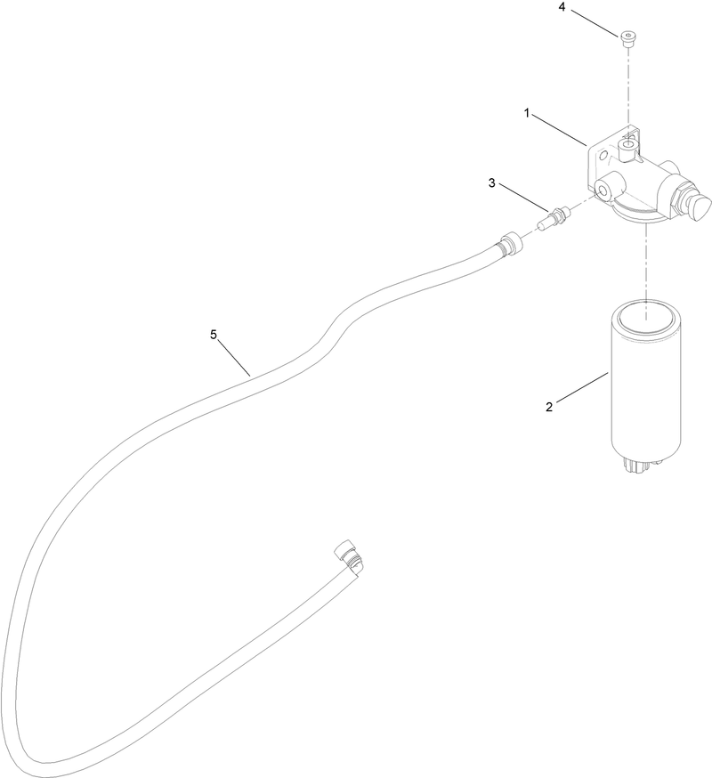 Fuel Filter Assembly No 127 5254