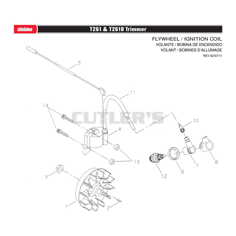 FLYWHEEL / IGNITION COIL